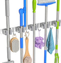 Broom Holder Wall Mount, Mop and Broom Organizer Broom Hanger Storage Tool by Unknown