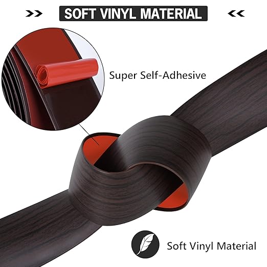 16.4Ft Floor Transition Strip Self Adhesive Vinyl Cover Floor Strip Flat - Image 3