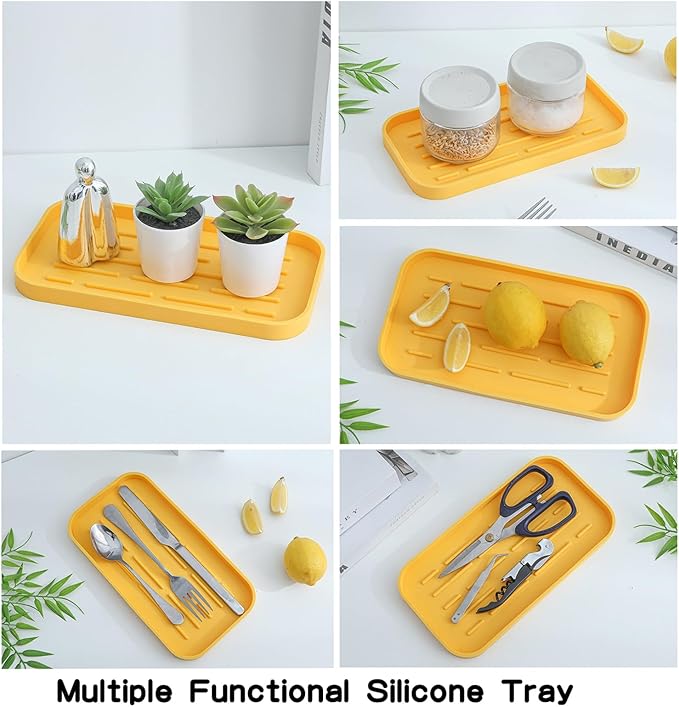 Silicone Kitchen Sink Organizer Tray - Image 5