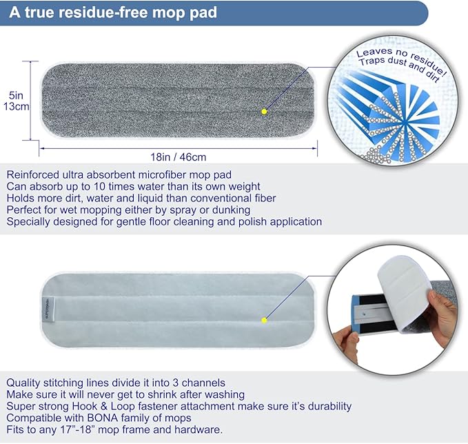 Replacement Microfiber Mop Pads - Image 4