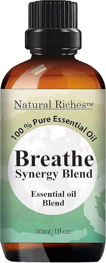 Natural Riches Breathe Essential Oil Blend Breathe Easy - 30 ml by NaturalRiches
