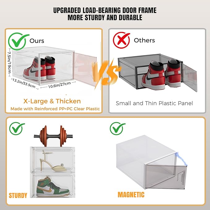 X-Large Stackable Shoe Boxes - Image 3
