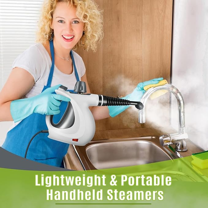 Pressurized Handheld Multi-Surface Natural Steam Cleaner - Image 11