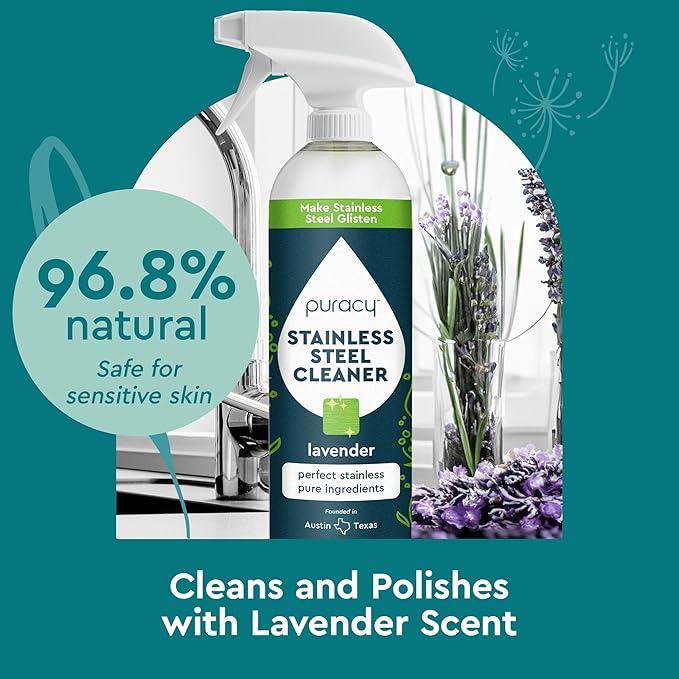 Puracy Stainless Steel Cleaner, Natural Stainless Steel Sink Cleaner, Stainless - Image 4