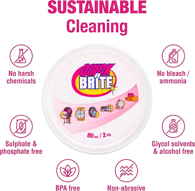 Quick 'n Brite All Purpose Cleaning Paste – Miracle Cleaner - Image 7