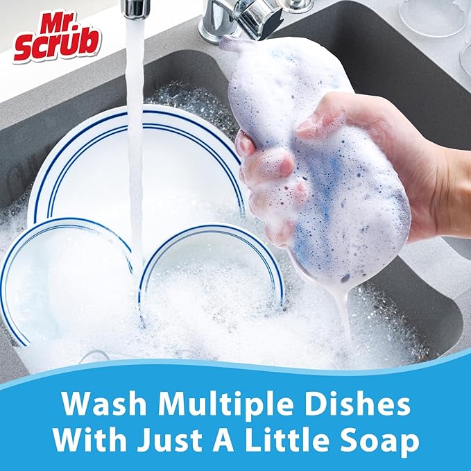Sponges Kitchen Dish Sponge for Washing Dishes Cleaning Kitchen, All-Purpose - Image 6