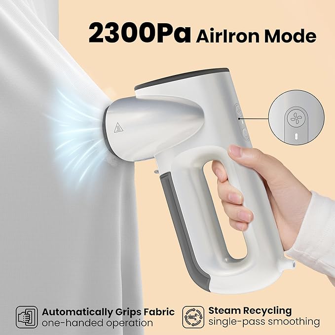 Neakasa Magic 1 Vacuum Steamer, Handheld Travel Garment Steamer - Image 3
