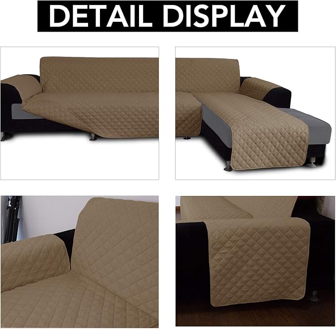 Easy-Going Sofa Slipcover L Shape Sofa Cover Sectional Couch Cover Furniture - Image 4