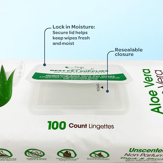 Best Pet Supplies Pet Grooming Wipes - Image 4