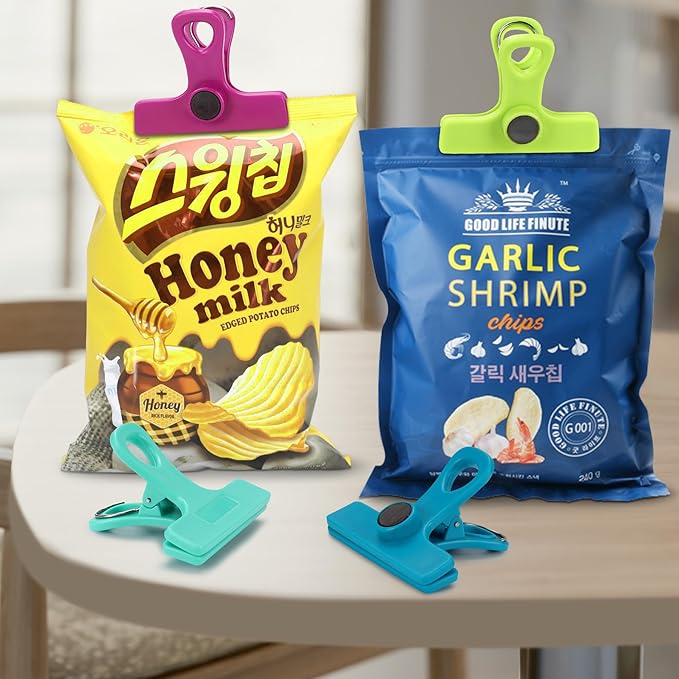 TACGEA Chip Clips, Magnetic Bag Clips - Image 3