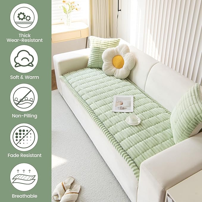OTOB Couch Cover for Dogs Washable, Non Slip Funny Pet Couch Covers Sofa - Image 2