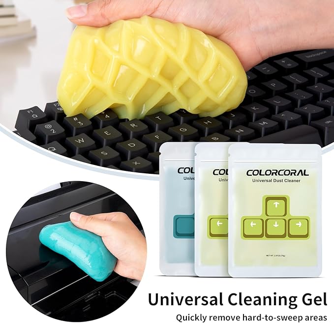 COLORCORAL Laptop Cleaning Kit Keyboard Cleaner Electronic Cleaning Product - Image 3