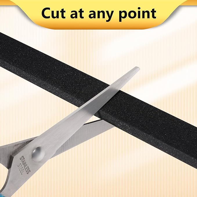 Weather Stripping Seal for Door Window, 10Feet High Density Foam Tape, - Image 4