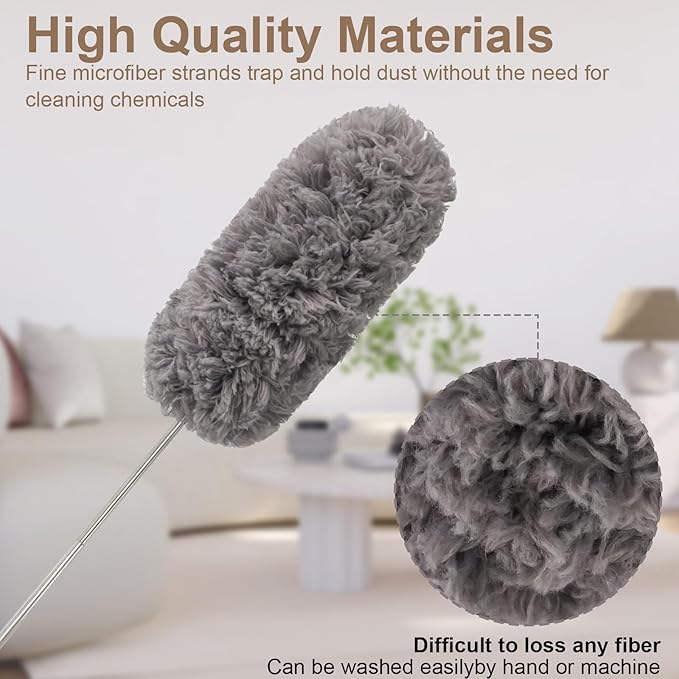 Microfiber Feather Duster Extendable Duster - Image 2
