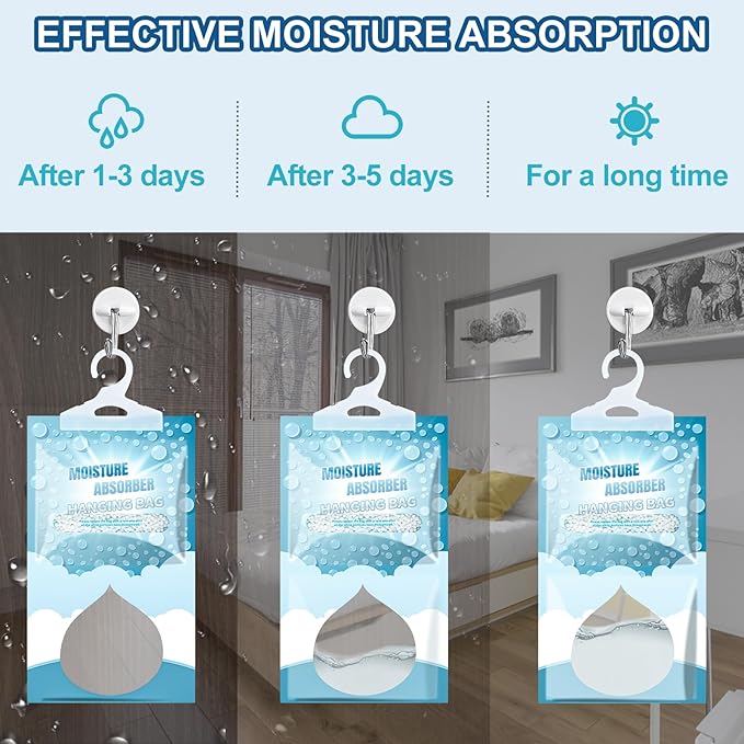 20 Pack Hanging Moisture Absorbers - Image 4