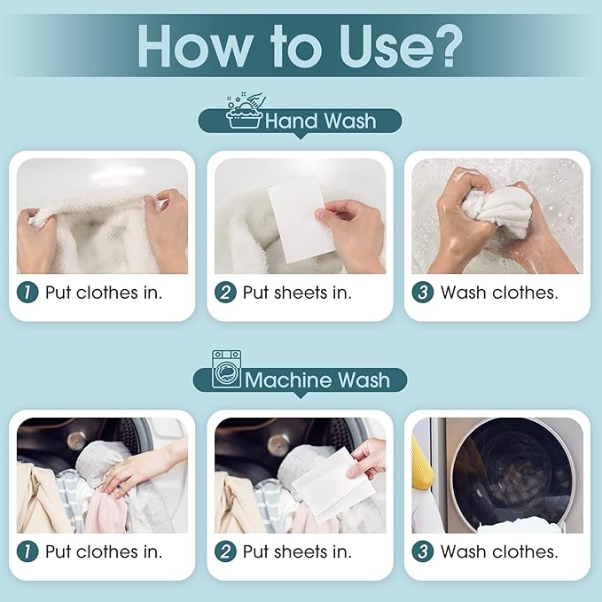 Poesie Laundry Detergent Sheet Fresh Linen Scent 320 Sheets Travel Laundry Kit - Image 6