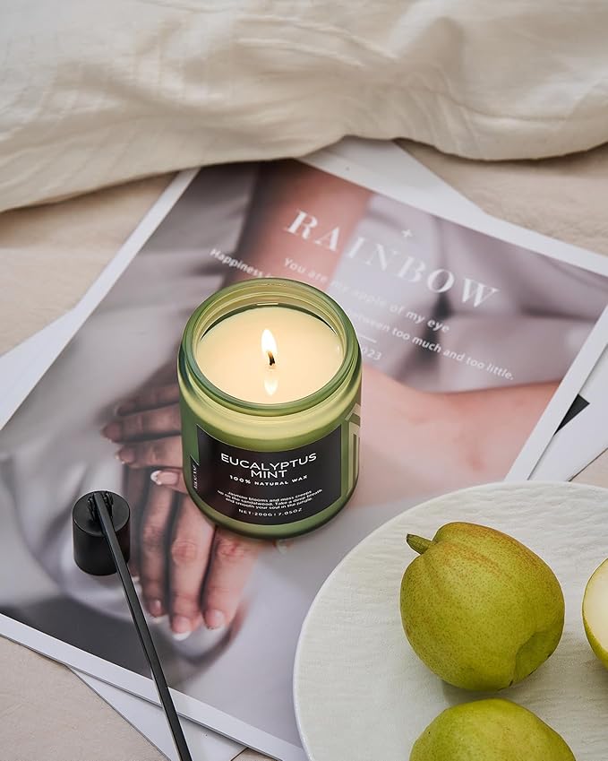 M&SENSE Eucalyptus & Mint Candles - Image 5