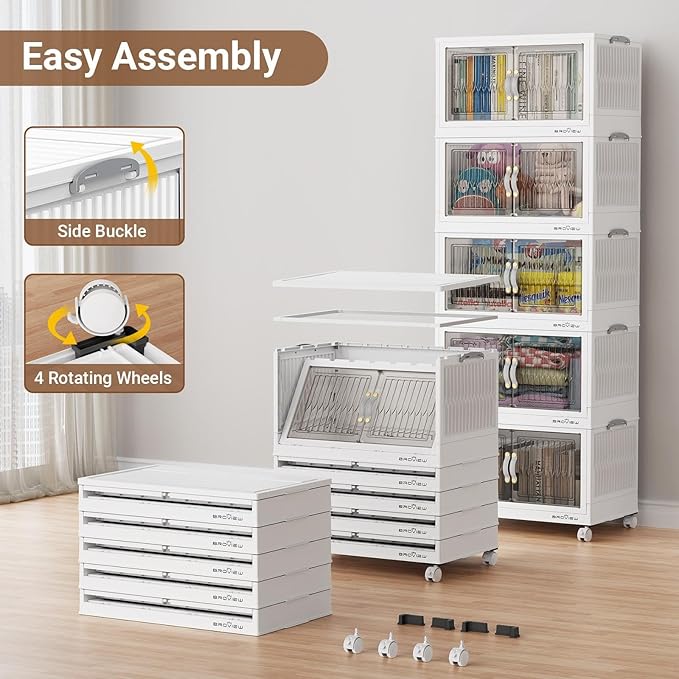 BROVIEW 360Qt Stackable Storage Bins - Image 7