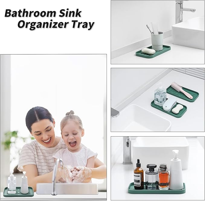 Silicone Kitchen Sink Organizer Tray - Image 4