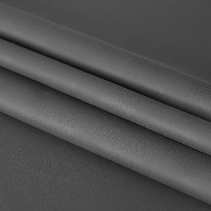 DWCN French Door Curtains – Rod Pocket Thermal Blackout Curtain - Image 6