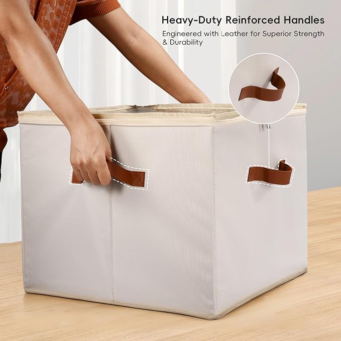 Shoe Organizer Box 2 Pack, Shoe Storage Organizer - Image 5