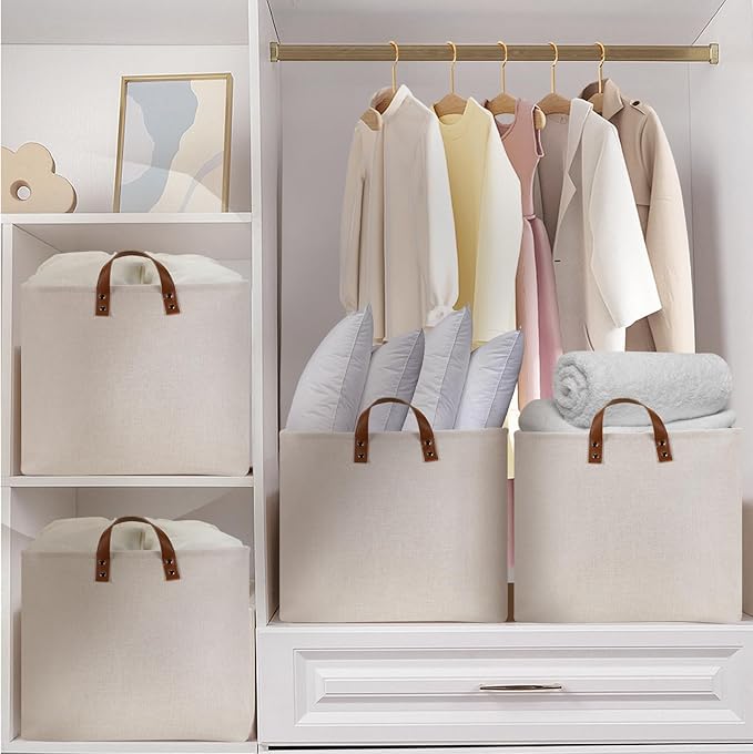 DULLEMELO Beige Storage Baskets - Image 6