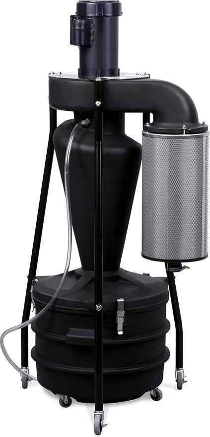 Oneida Air Systems 1.5 HP / 120V Mini-Gorilla® Portable HEPA-GFM Cyclone Dust - Image 9