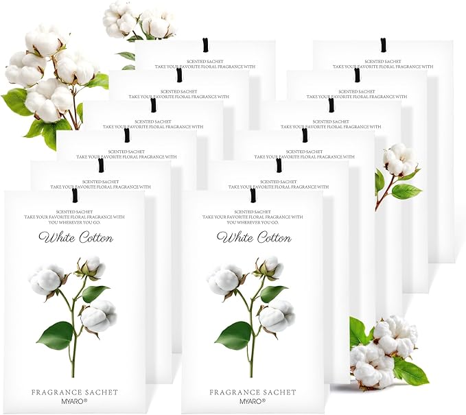 12 Packs Scent Sachets for Closet Clothes Storage - Image 8