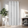 Joydeco Blackout Door Curtain for Doorway Privacy 96 Inches Long, Grommet by JOYDECO