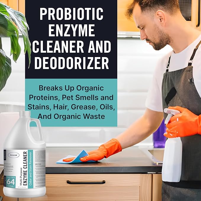 Multi-Purpose Probiotic Enzyme Cleaner, Made in USA - Image 5