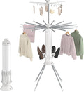Clothes Drying Rack, 4-Legged Portable Drying Rack Clothing by SUNOUTLY