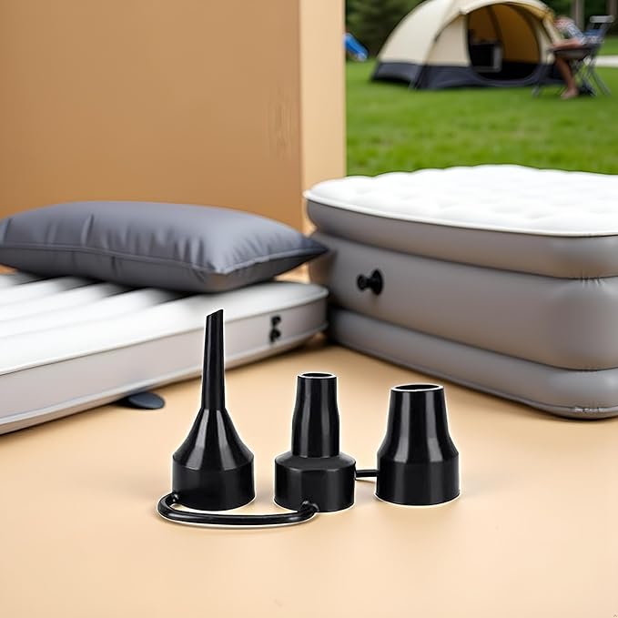 3 Sizes Black Air Pump Replacement Nozzles, Plastic Pump Nozzles, Inflatable - Image 8