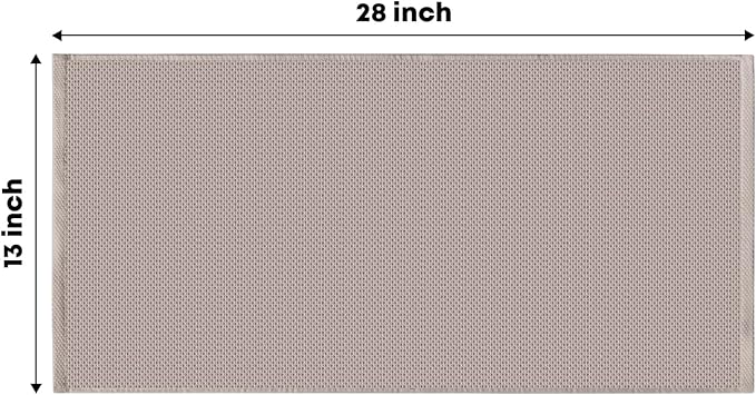 Artoid Mode 100% Cotton Brown Waffle Weave Kitchen Dish Cloths, 13x28 Inch - Image 6