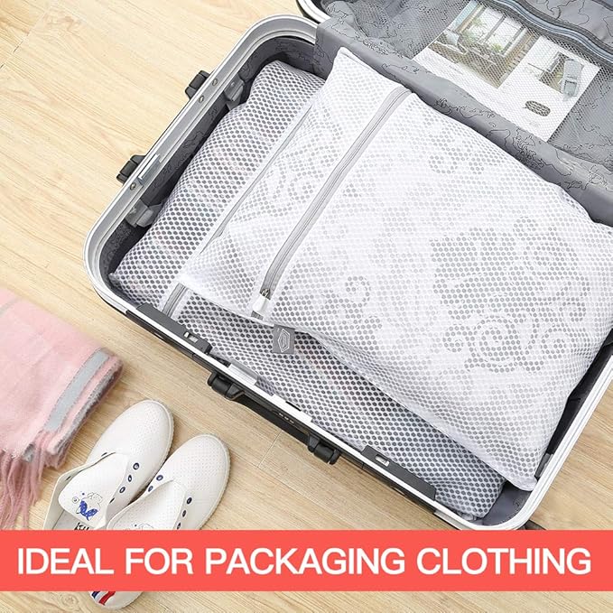 Kimmama Laundry Bags Mesh Wash Bag, Lingerie Bags - Image 6