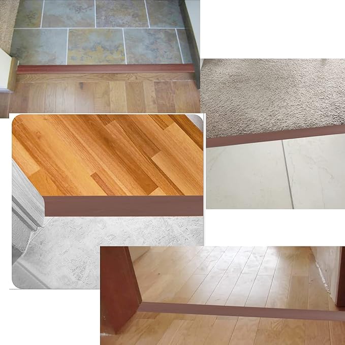 Floor Transition Strip & Self Adhesive Floor Vinyl Floor Edge Trim Laminate - Image 6