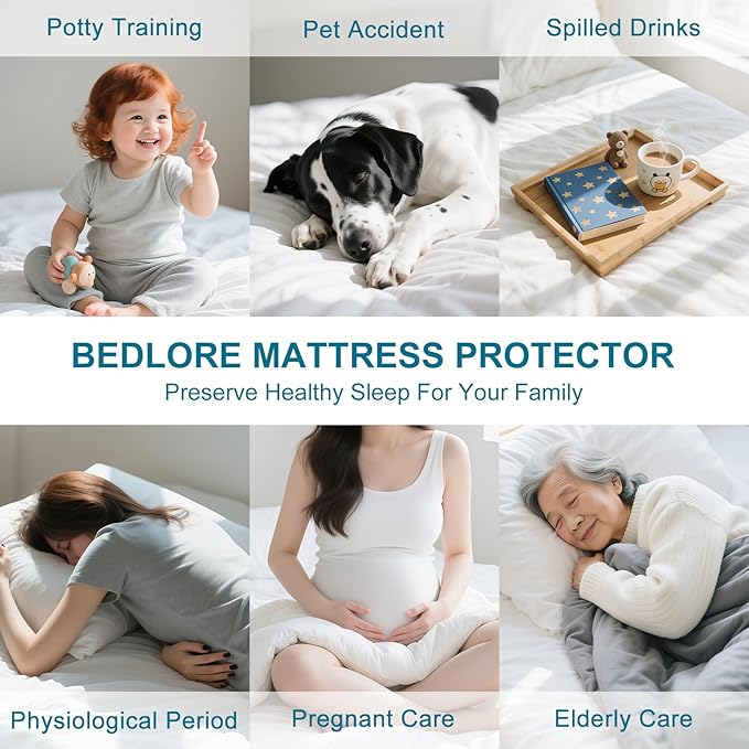 Waterproof Mattress Protector California King Size - Image 9