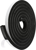 Weather Stripping Door Seal Strip, Strong Adhesive, Lightproof, Soundproof by Amzjjle