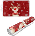 Red Ironing Pad Christmas Ironing Blanket Thick Travel Iron Pad Heat Resistant by Unknown