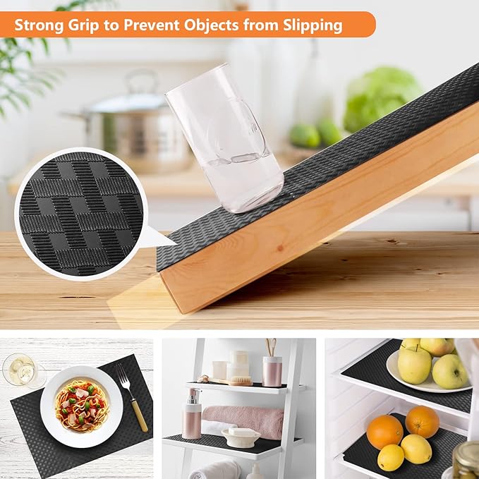 Shelf Liners for Kitchen Cabinets Refrigerator Liners Waterproof Kitchen - Image 7