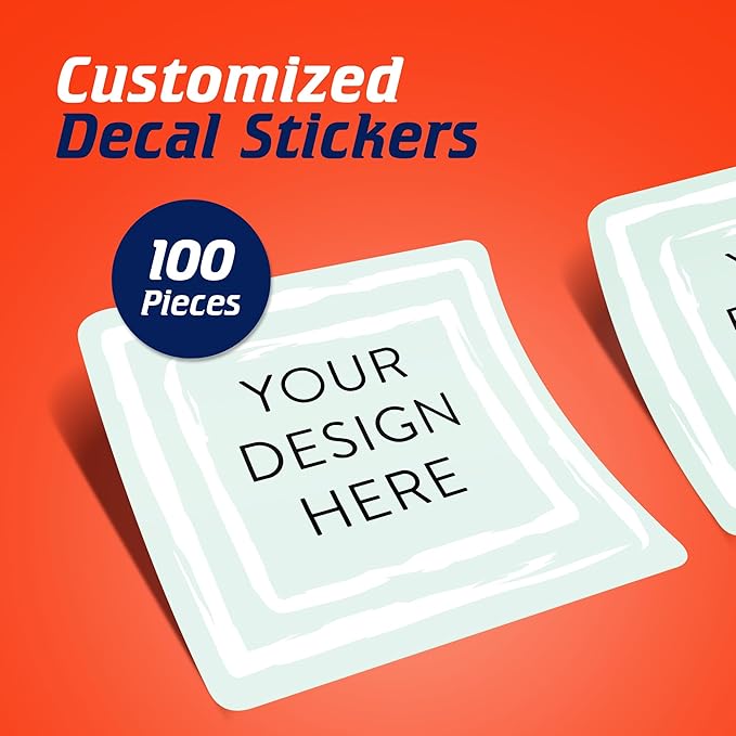 100 Custom Vinyl Stickers - Image 2