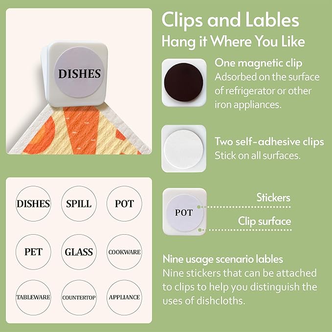 Reusable Paper Towels, Swedish Dishcloths - Image 7