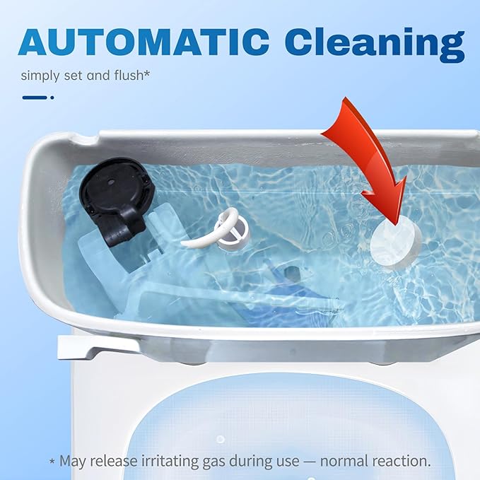 Vacplus Toilet Bowl Cleaner Tablets 30 PACK, Automatic Toilet Bowl Cleaners - Image 5