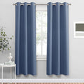PONY DANCE Blackout Curtains for Bedroom 72 Inch Length 2 Panels Set, Privacy by PONYDANCE