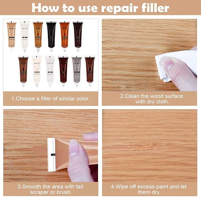 SEISSO Furniture Repair Kit, Wood Markers - Image 4