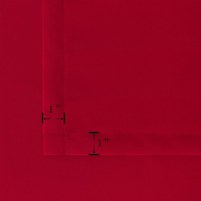 BGment Red Blackout Curtains 84 Inch Length - Image 6