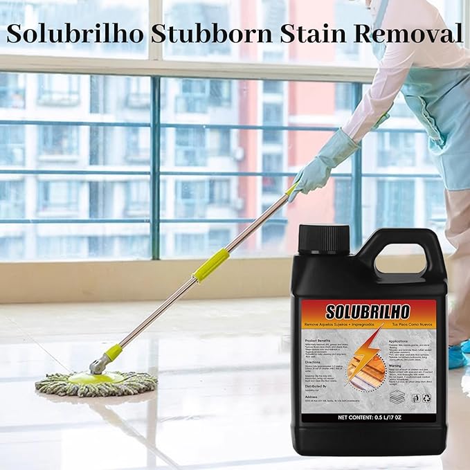Tile Cleaner, Original Floor Cleaner Black Bottle, 0.5L Multipurpose Powerful - Image 3