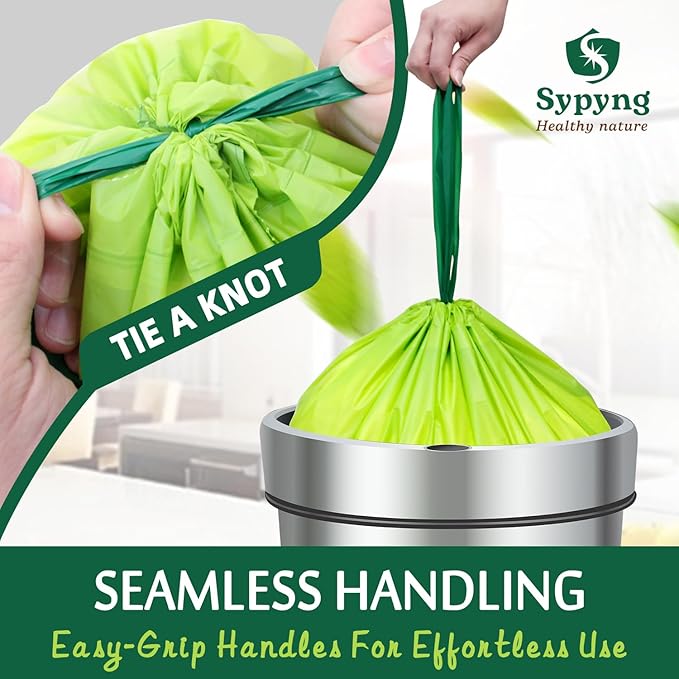 Compostable Kitchen Trash Bags 1, 6-2 Gallon - Image 6