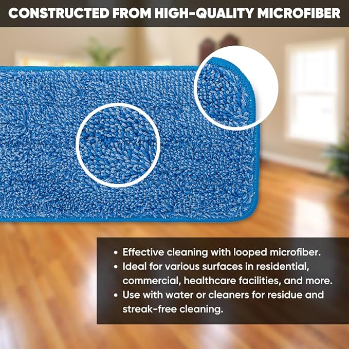Microfiber Wholesale 36 inch Microfiber Mop Pads - Image 2