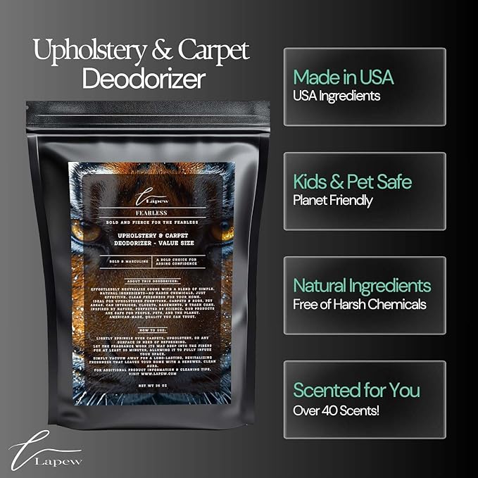 Fearless Carpet Freshener Powder Refill 36 oz | Powerful Odor Eliminator - Image 5