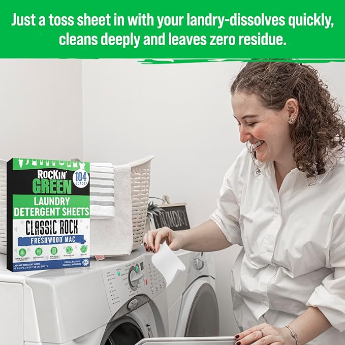 Rockin' Green Travel Laundry Detergent Sheets - Image 4